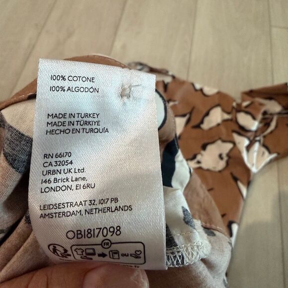 Anthropologie The Soren Long-Sleeve Shirt Dress by Maeve Size M - Picture 8 of 12